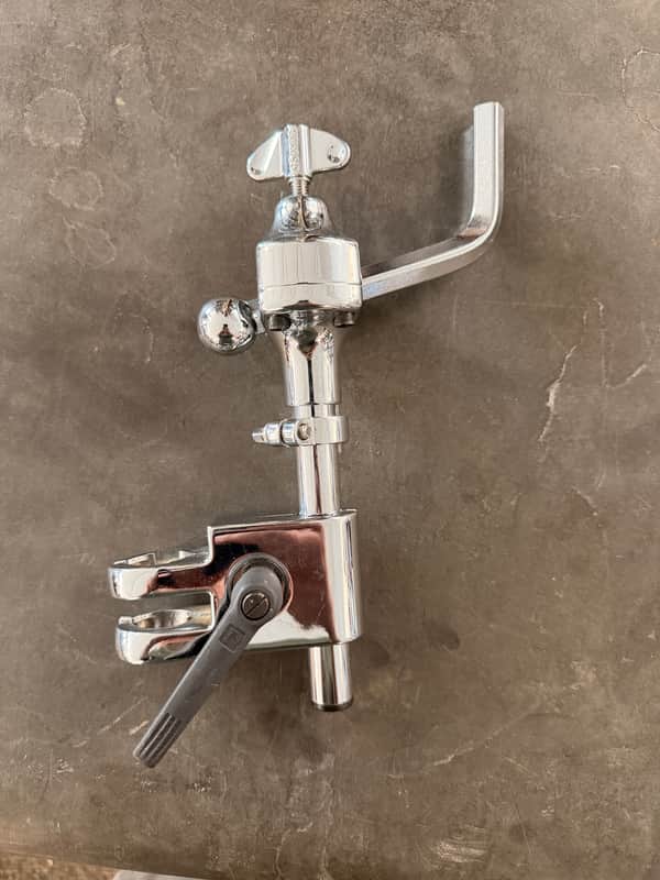 Sonor Tom Arm w/ Mounting Clamp Signature/Designer Era - Chrome image 1
