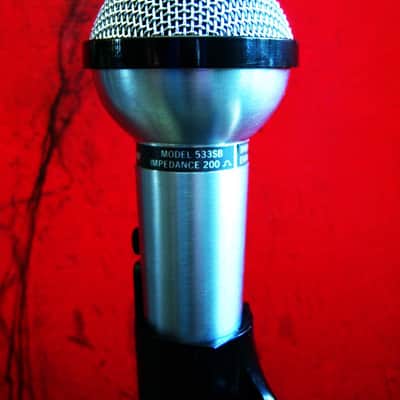 Vintage NOS 1970's Shure DY33SB / 533SB dynamic microphone Low Z Satin Chrome w accessories # 2 image 11