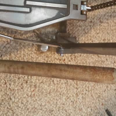 VINTAGE Pearl P850 P880 80S 90s Double Bass Pedal Adapter Converter / Shaft Slave PEDAL Foot Board image 13