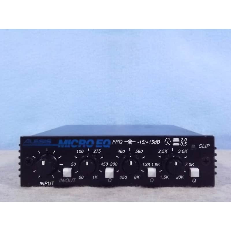 Alesis Micro EQ (semi parametric) re-capped image 1