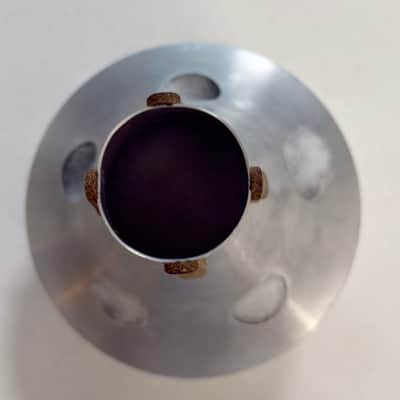 JoRal TRB8L All Aluminum Trombone Bucket Mute, Large Bell image 3