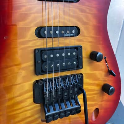 1992 MIJ Jackson Stealth LT Professional, Quilt Maple Exotic image 4