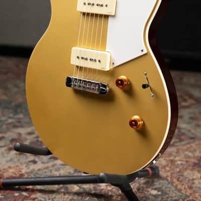 Yamaha RS02CB Chris Buck Signature Revstar Electric Guitar - Honey Gold with Gig Bag image 6