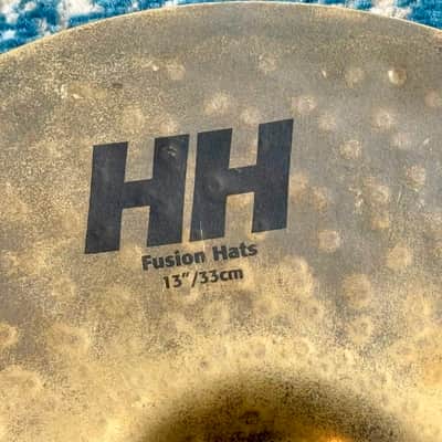13” Sabian HH FUSION Hihats 945g 1520g image 12