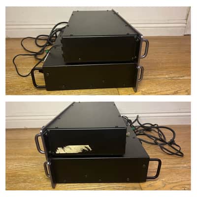 Carver PM-1.5 High Headroom Magnetic-Field Power Amplifier & Carver C-1 preamplifier, both is in excellent working condition. image 2
