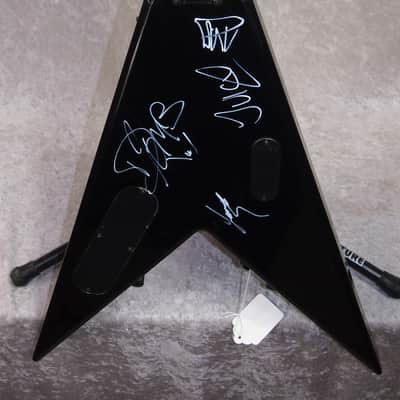 B.C. Rich BC Rich KKV Kerry King V guitar signed by Slayer image 9