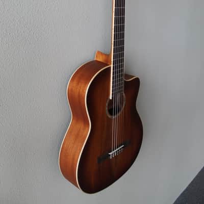 Used Cordoba C4-CE Nylon String Acoustic/Electric Classical Guitar with Gig Bag image 3