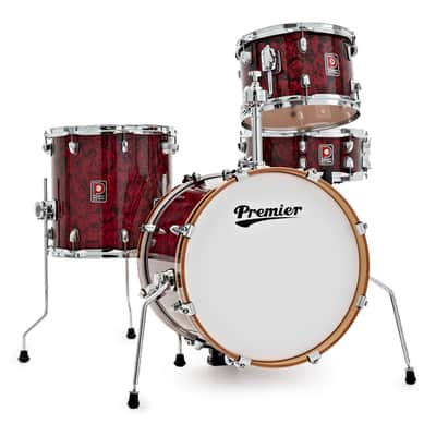 Premier Artist Heritage Series 18" Four-Piece Shell Pack Birch Burgundy Pearl PAH18-4SPBUW image 2