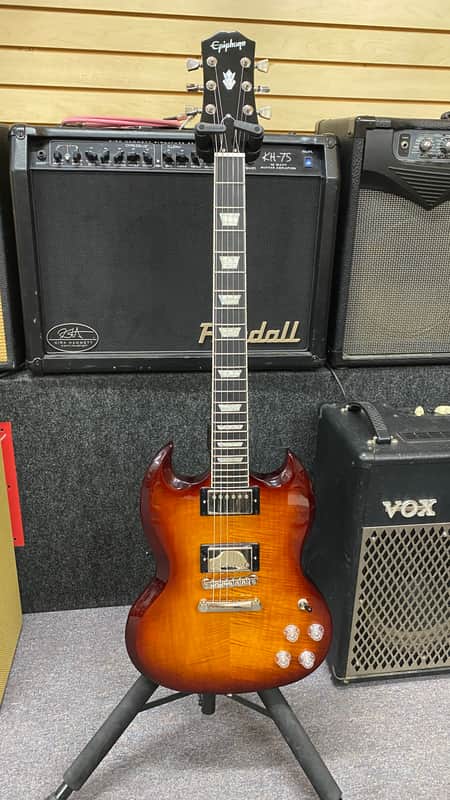 Epiphone SG Modern Figured 2024 - 2025 - Mojave Burst image 1