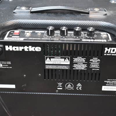 Used Hartke HD25 25-Watt 1"x8" Bass Combo Amp image 4