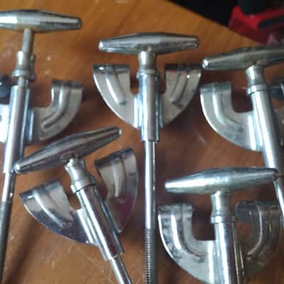 Pearl Star Hoshino MIJ VINTAGE 7 Torpedo Style Bass Drum T Rod and Claws 60s 70s RARE STYLE image 4