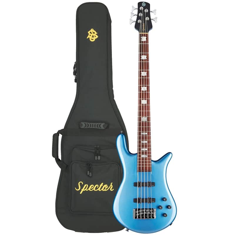 Spector Euro 5 Classic Bass Guitar - Metallic Blue Gloss (B-Stock) image 1