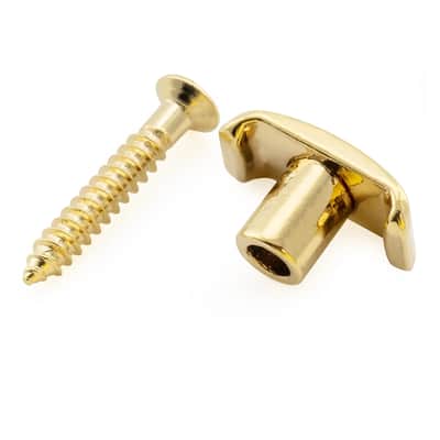Brio Pro String Trees Guides for Fender American Ultra/Elite Style - Set of 2 - Gold image 5