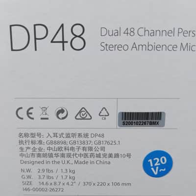 Midas DP48 Dual 48-Channel Personal Monitor Mixer with SD Recorder - 2021 - Black - NEW (1 Opened 4 Sealed Boxes) Set of 5 image 7