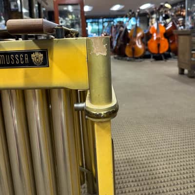 Musser Band Marimba Model #210 c.1950.  Includes Custom Wooden Travel Cases image 11