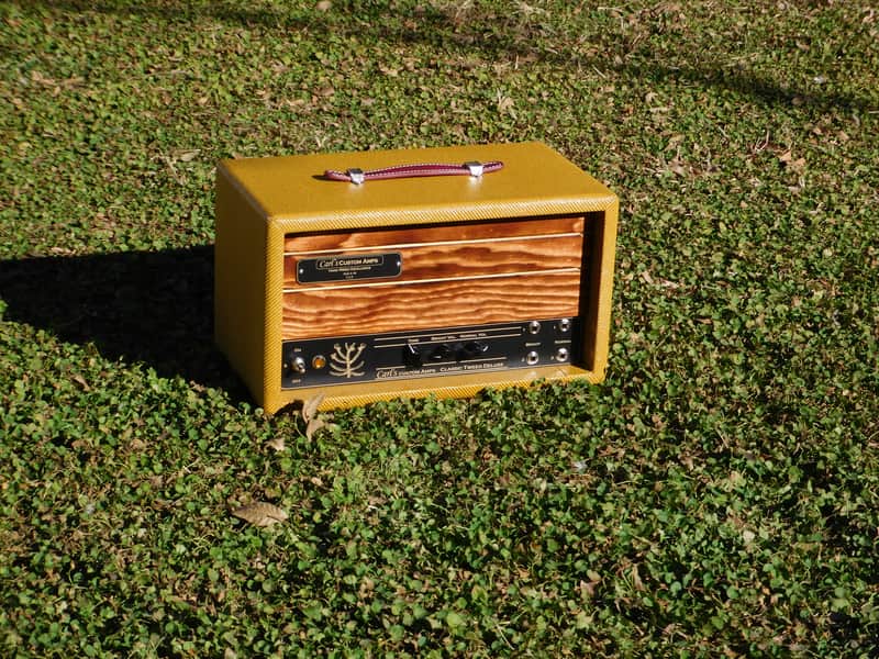 Carl's Custom Amps Classic Tweed Deluxe Head 5E3 15 watts Video Demo! Best 5E3 Anywhere! image 1