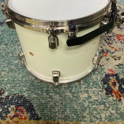 Tim "Herb" Alexander's PRIMUS, 2003 Tama Starclassic 14-Piece Drum Set White Satin image 22