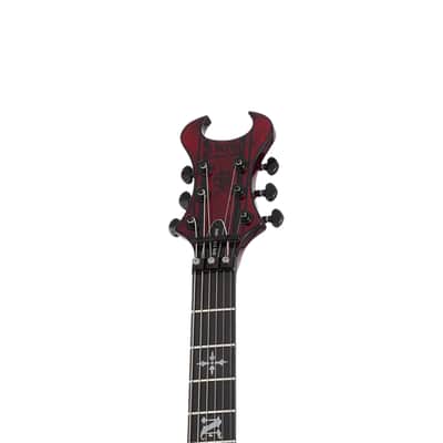 Schecter Synyster Standard Plus Electric Guitar - Transparent Deep Red image 2