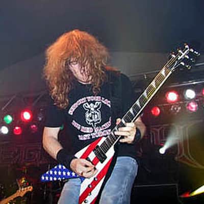 Jackson Y2KV USA Flag - personal Dave Mustaine guitar! image 15