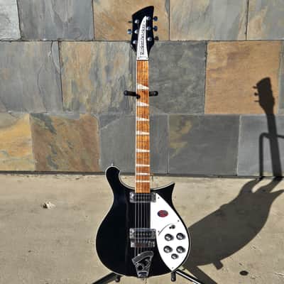Used Rickenbacker 620 Jet Glo with Case image 2