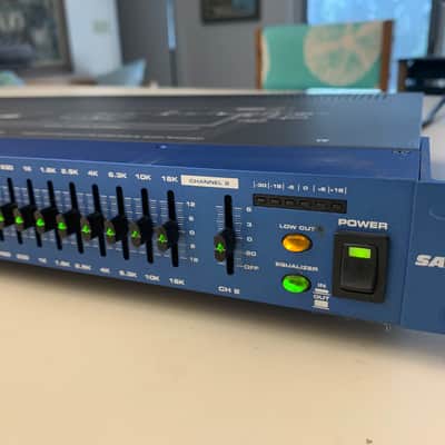 Samson S Curve 215 Dual 15-Band Graphic Equalizer image 3
