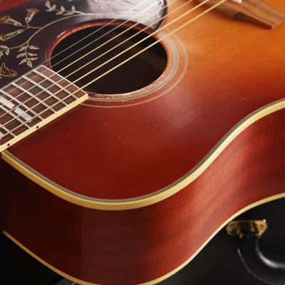 Gibson 1960 Hummingbird Murphy Lab Heritage Cherry Sunburst Light Aged 2024 image 8