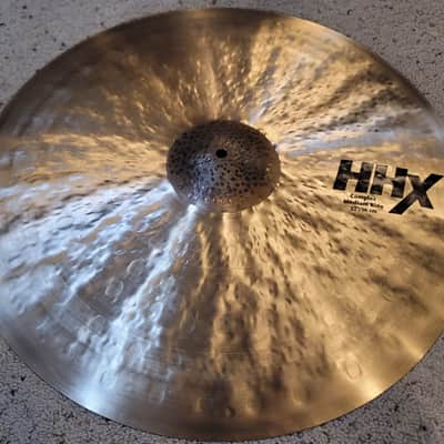 🥁 SABIAN HHX Complex Medium Ride 22" – Unplayed – Raw Hand-Hammered Bell – B20 Bronze – Professional Series image 1