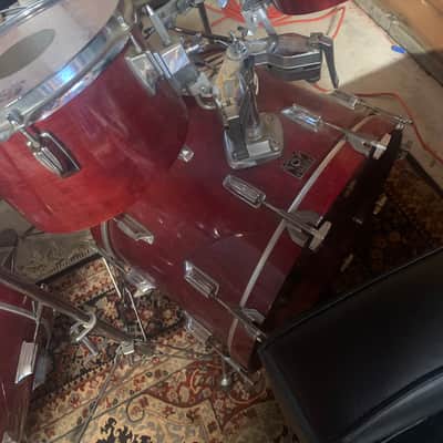 Tama Superstar 1980s - Cherry Wine image 6