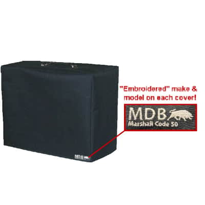 Marshall Code 50 Poly-Canvas Amp Cover Black image 4