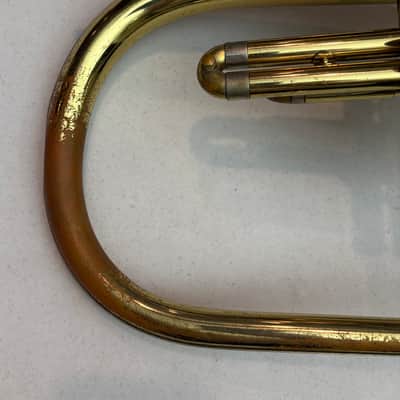 Blessing M-400 Mellophone — Lacquered Brass, Hard Case + Accessories image 9