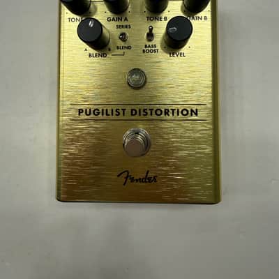 Fender Pugilist Distortion Guitar Effect Pedal + Box image 2