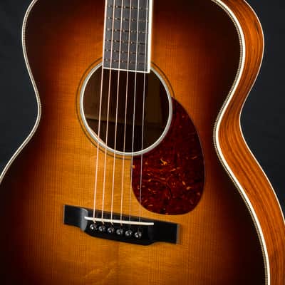 Bourgeois OM LSH Custom Aged Tone Adirondack Spruce and Granadillo Sunburst NEW image 8