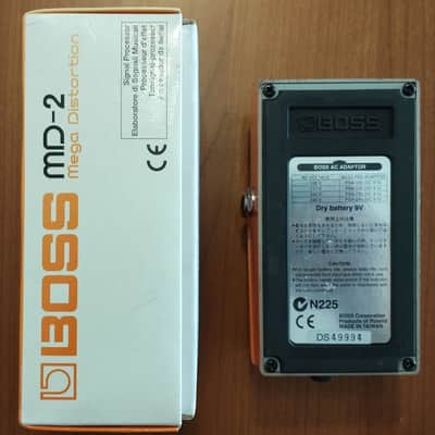 Boss MD-2 Mega Distortion (Silver Label) 2001 - Present - Red image 2