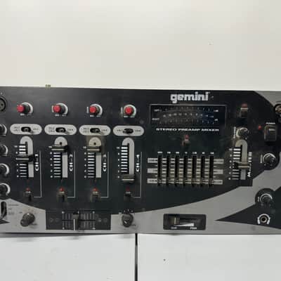 GEMINI PDM12 Stereo Preamp Mixer 4 Channel Analog Equalizer DJ Audio Equipment image 1