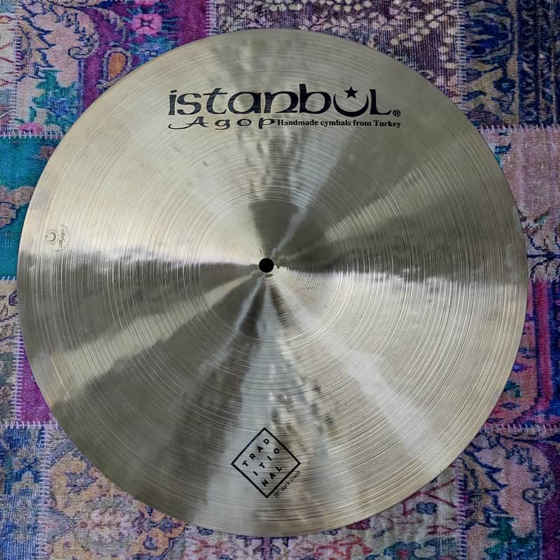 Istanbul Agop 18" Traditional Dark Crash Cymbal 2010s - Traditional image 1