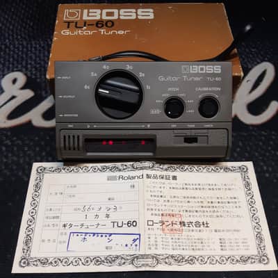 Boss TU-60 Guitar Tuner JUNE 1980 MIJ with BOX image 1