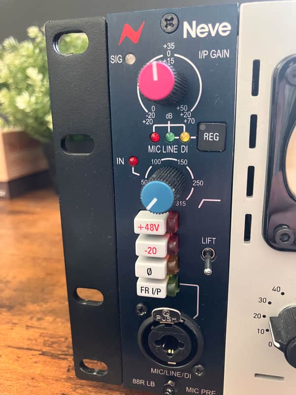 AMS Neve 88RLB 500 Series Mic Preamp Module 2010s - Blue