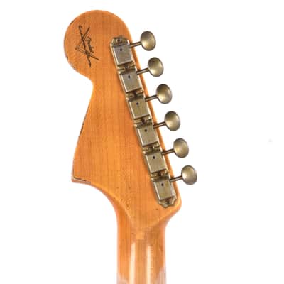 Fender Custom 1966 Jaguar Heavy Relic Aged *CME spec* Upgraded Lollar Pickups image 4