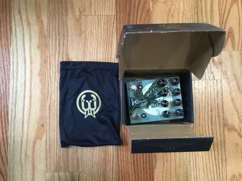 Walrus Audio Lore Reverse Soundscape Generator   Muted Green / Dark Green Fairy image 1