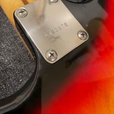 Greco SE 500 Super Sounds 1979' Sunburst with non-orginal vintage Japanese case 1979 - Sunburst image 15