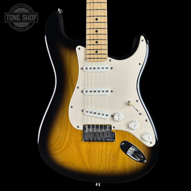 Used 2005 Fender 50th Anniversary Stratocaster 2-Tone Sunburst w/case TSU25274 image 1