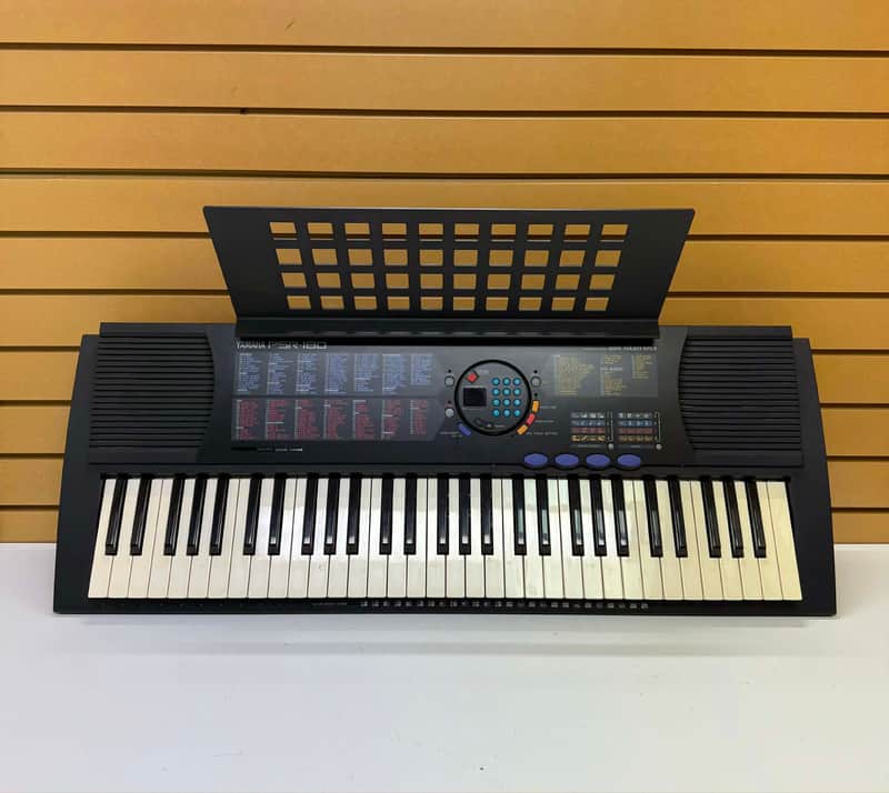 Yamaha PSR-180 61-Keys Electronic Keyboard w/ Speakers 1990's - Black image 1