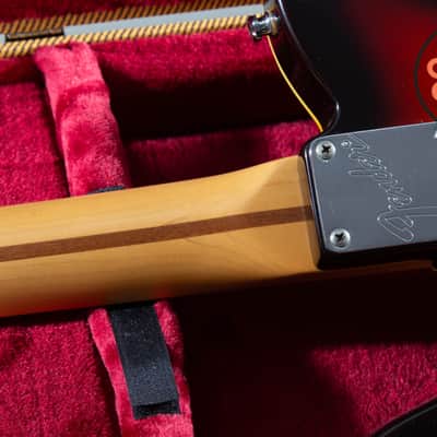 1996 Fender Telecaster Plus V2 Antique Burst Lace Sensor Tweed HSC image 10