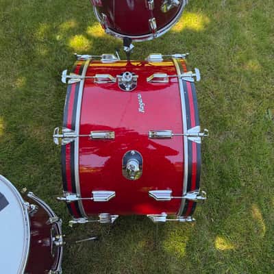 Rogers Holiday/Powertone 1960s - Red Sparkle image 2
