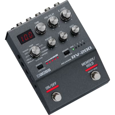 Mint BOSS RV-200 Reverb Processor Guitar Effect Pedal with 12 Reverb Algorithms image 2