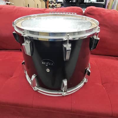 Dewey Marching Snare Drum 15x11.5 1970s - Black image 3