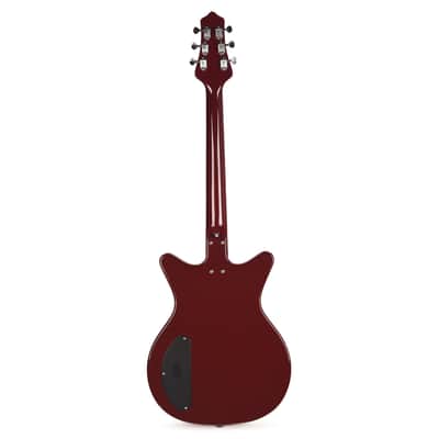Danelectro Dan O. Mano Electric Guitar Maroon image 5