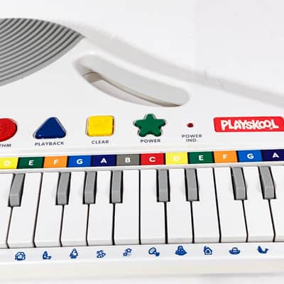 Vintage Playskool Kid Keys PS-635 Keyboard Synth Toy Circuit Bending Project Tested Works 1993 Audio image 1