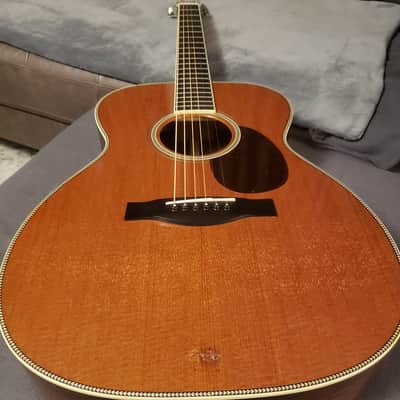 Santa Cruz Guitar Co. | OM Custom | Brazilian Rosewood & Tunnel 13 Redwood | Serial No. 4741 | Nitrocellulose image 3