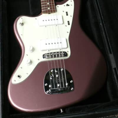 Fender Japan CIJ Q Jazzmaster Reissue Left-Handed MIJ JM66-96L Burgundy Mist MH image 2